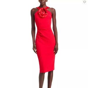 Chiara Boni La Petite Robe Red Akike Dress